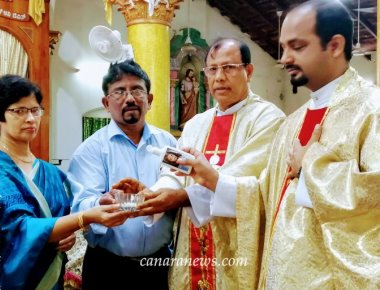 Monthi Fest celebration at St. Rita Church, Cascia