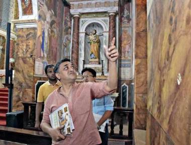 Paintings at St. Aloysius Chapel to be restored by April 2019