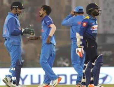 India down Sri Lanka by 141 runs to square ODI series