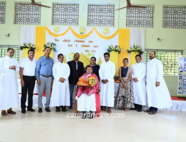 Most Rev Deepak Valerian Tauro visited Infant Jesus Church Modankap