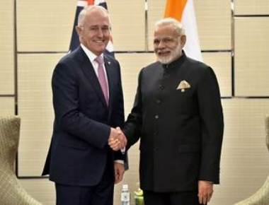 Modi meets leaders of five countries in Manila