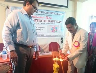 Dr M V Shetty College of Physiotherapy celebrates World Physiotherapy Day