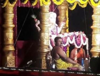 Sharada Utsava concluded with immersion of Durga at Suvarna River Kallianpur