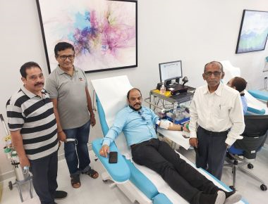  KANNADIGARU DUBAI HELD BLOOD DONATION CAMPAIGN