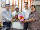 ಮಾಜಿ ಎಂಪಿ ಏಕ್‍ನಾಥ್ ಗಾಯಕ್ವಾಡ್ ಅವರನ್ನು ಅಭಿನಂದಿಸಿದ ಜಯರಾಮ ಶೆಟ್ಟಿ ಬಳಗ