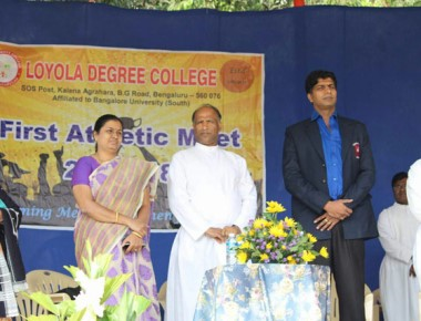 Loyola Degree College holds first ever annual athletic meet