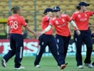 England women's team routs Bangladesh in World T20