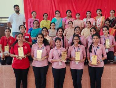 B.Com - Professional students felicitated at St Agnes College, Mangaluru