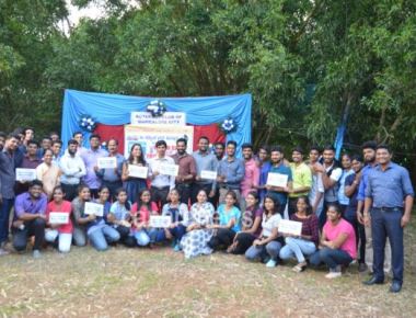 Friendship day celebrated in a unique manner considering Tree as BEST FRIEND by Rotract club and ICYM