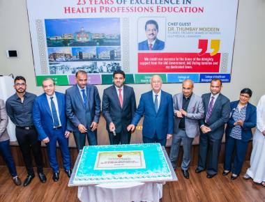 Gulf Medical University Celebrates 23 years, First Private Medical University Founded by Dr. Thumbay Moideen.