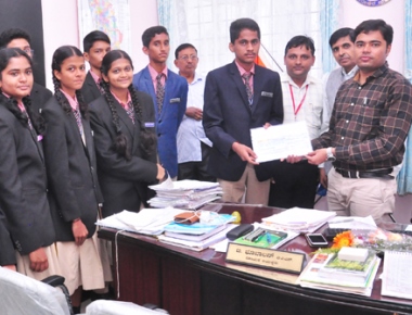 Gurukul Public School students hand over Rs 56,790 to Kodagu compensation fund