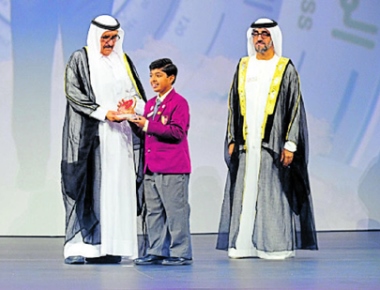 Brent D’Souza from Udupi gets Sheikh Hamdan Award