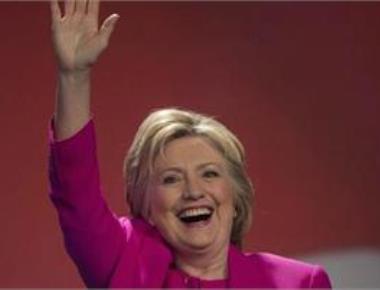 Hillary makes history as first woman White House nominee