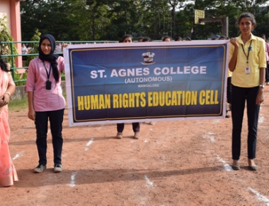 Human rights solidarity march held at St Agnes College