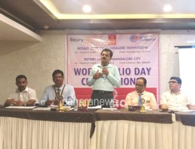 Rotary’s “End Polio” movement for Polio free world is commendable-Dr. Ramakrishna Rao 