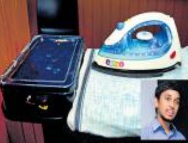 Mangaluru student develops iron box that can heat up in just a second