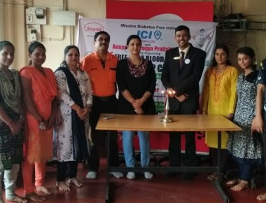 JCI holds free blood sugar check-up camp