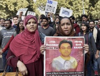 More than 600 cops, sniffer dogs search JNU campus to get clues on Najeeb
