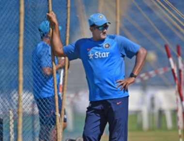 Kumble defends team, says it was just one bad day in office