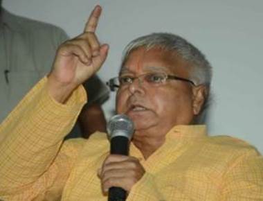  Lalu denies 'benami' land deals, vows to 'uproot' Modi government