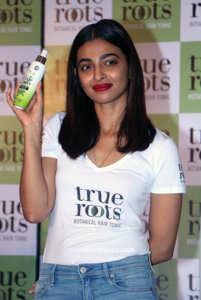 Bollywood actor Radhika Apte launced the botanical hair tonic