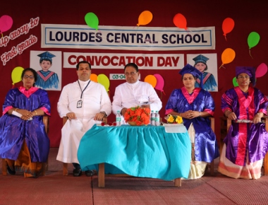 Convocation Day held for tiny tots at Lourdes Central School