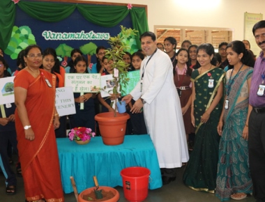 Lourdes Central School celebrates Vanamahotsava