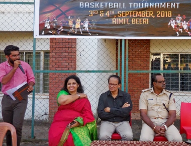 Luke Maxmillion Rasquinha Basketball tourney held at AIMIT