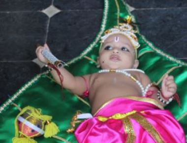 Muddhu Krishna Fancy Dress Competition held at Sri Krishna Mutt, Udupi