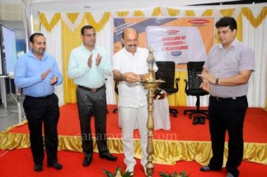 MLA Bawa launches Robomate app at Mahesh PU College