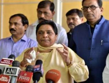  Mayawati quits Rajya Sabha, attacks BJP, government for gagging her