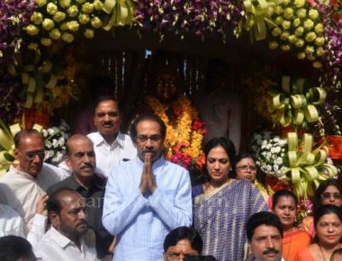  86th Jayanti of Late Meenatai Thackeray at Shivaji Park