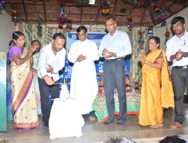 Inauguration of NSS Annual Special Camp of St Philomena College Puttur