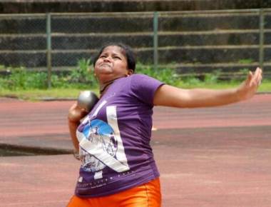 Testing conditions for athletes at Dasara sports competition