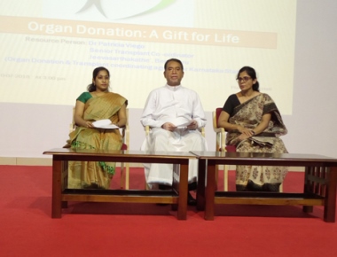St Aloysius College promotes awareness on 'Organ Donation'