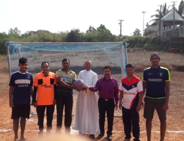 Interparish football tournament held at Paldane church premises