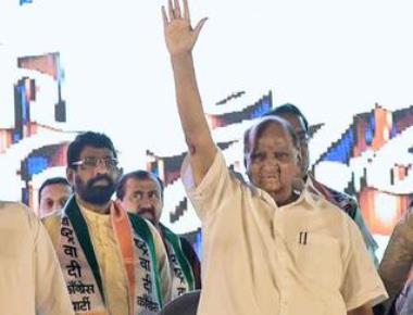 Pawar attacks Modi at rally, calls for parivartan