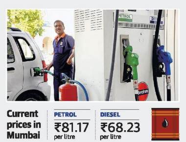 Nirupam seeks cut in VAT, levies on fuel