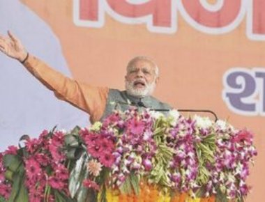  Get rid of SCAM, Modi tells UP voters; targets SP-Cong, Maya