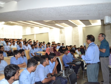  Prof Ever J Barbero presents talk on composite material applications at BIT