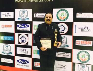 Prof Dr U S Krishna Nayak awarded 'Most Enterprising Dean of the Year'