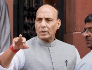 Forces giving befitting reply to Pak firing: Rajnath