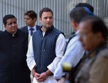 Rahul takes over as Congress chief, attacks Modi for indulging in 'medieval' politics
