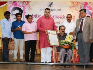 Journalist Ravi Belagere conferred 