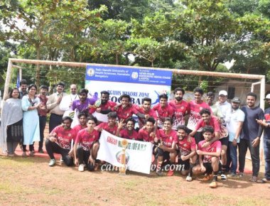 Valedictory Programme and Prize Distribution of RGUHS Mysore Zone Inter Collegiate Football Tournament 2022-23