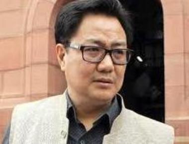 'Highly motivated' people making it tough for govt to tackle Kashmir turmoil: Rijiju
