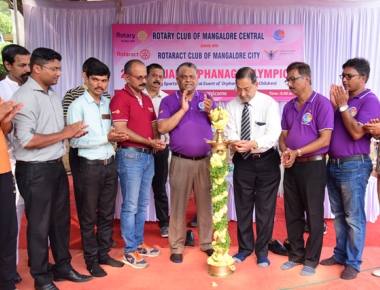 20th annual rotary orphanage Olympics held