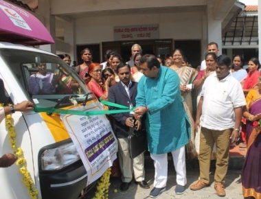 Saviruchi Sanchari Canteen launched in Udupi