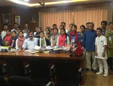  Sikkim students team visit Alva’s