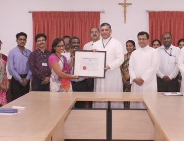 SJEC receives life membership of Institution of Engineers, India